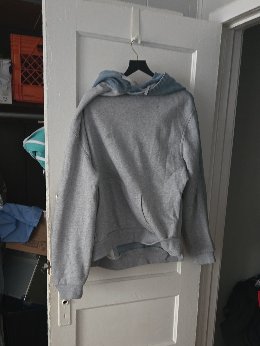 Denim Gray Hoodie